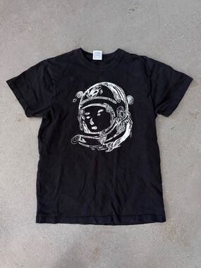 Billionaire Boys Club Black Graphic Astronaut Helmet Tee